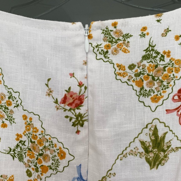 NWT Reformation Pierce Linen Dress Size 6 - Picture 7 of 10